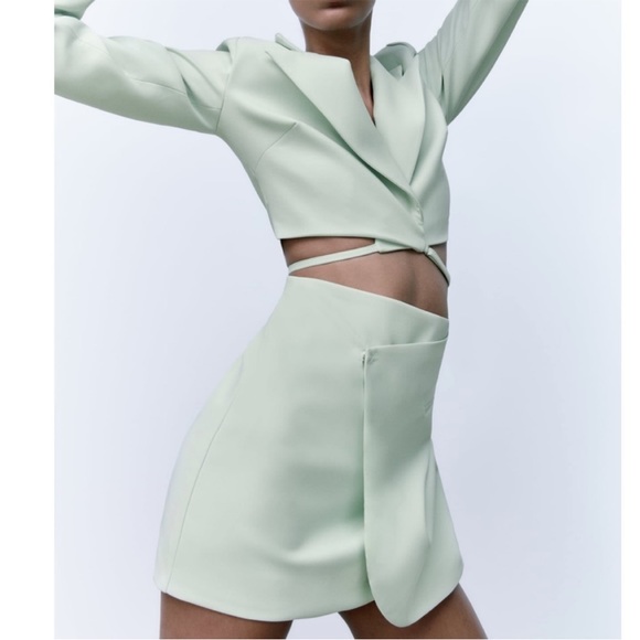 Zara Brand New Cut Out Blazer Dress - Picture 2 of 11